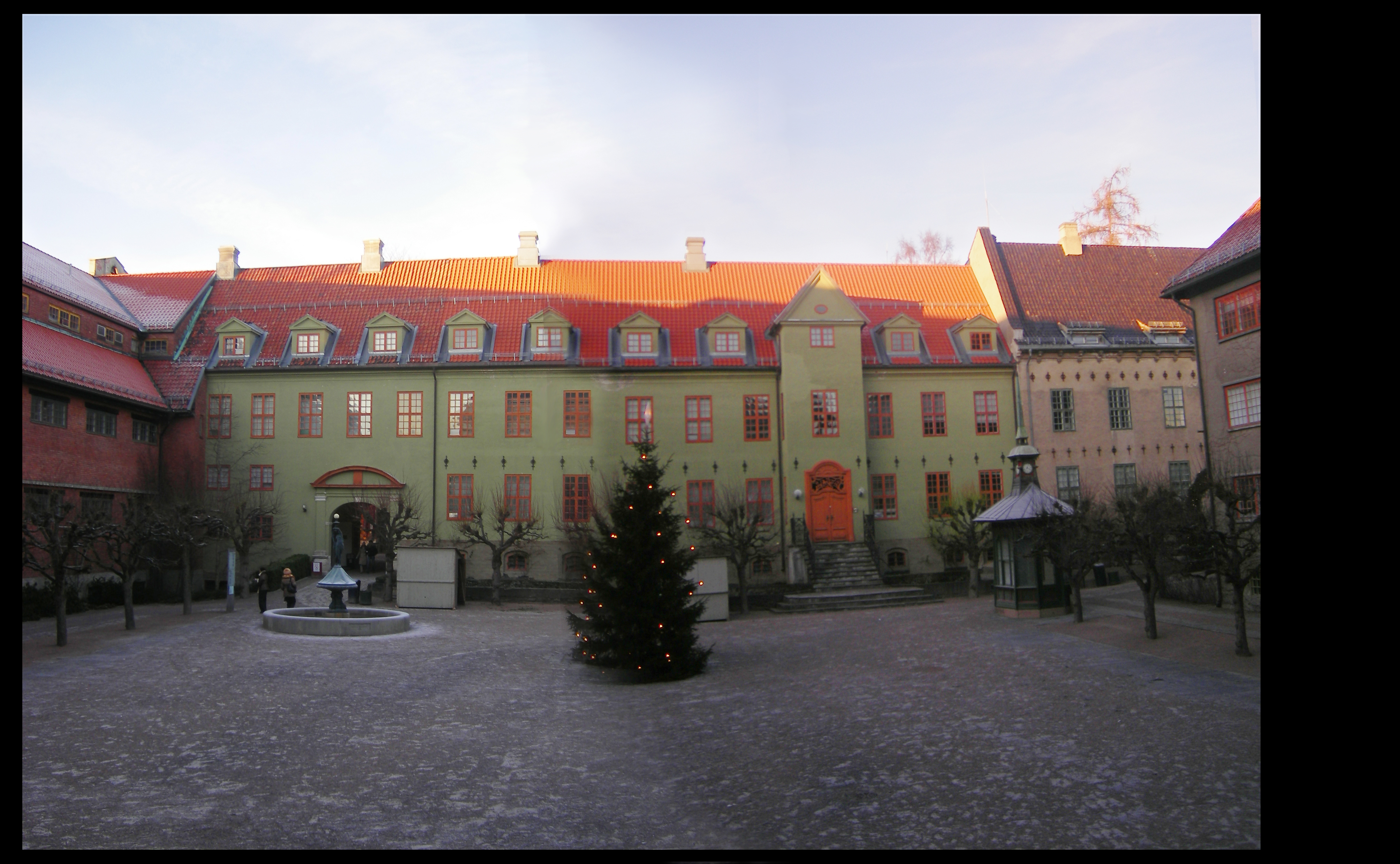 Norsk Folkemuseum Courtyard