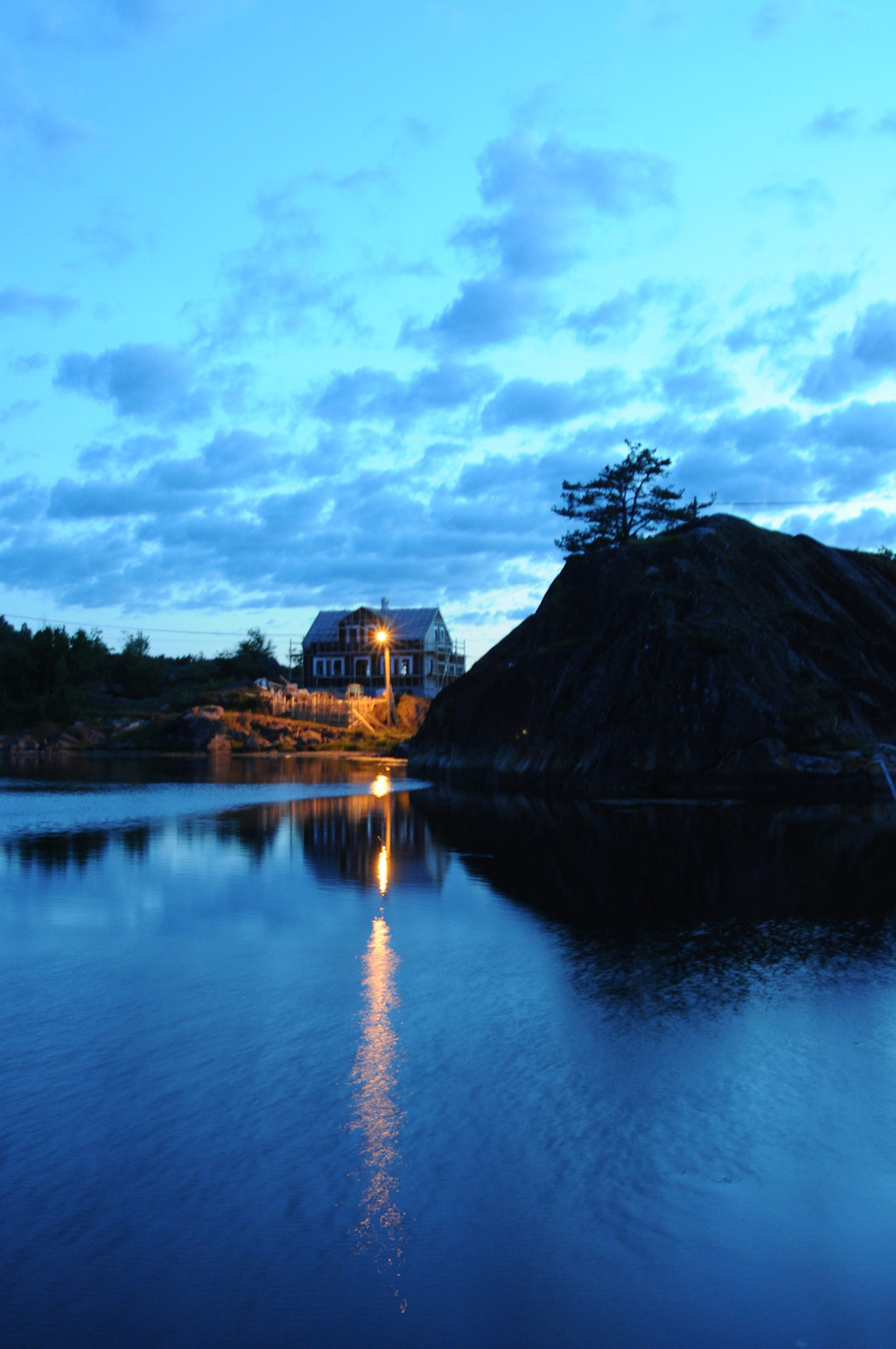 night view @ Borøya, Norway